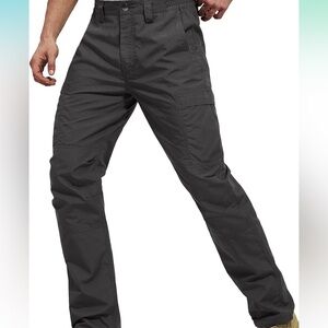 NWT FREE SOLDIER Men's Cargo Pants Water Resistant Ripstop Tactical Pants